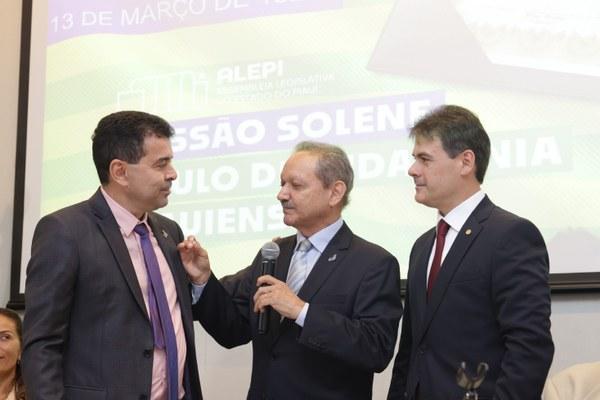 Alepi concede Título de Cidadão Piauiense a empresário José Robson de Oliveira
