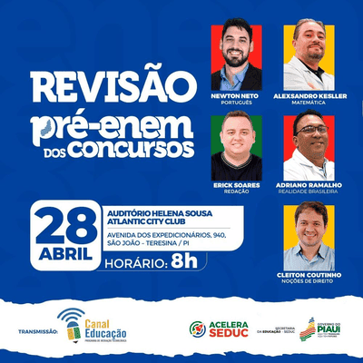 Revisão Pré-Enem dos Concursos
