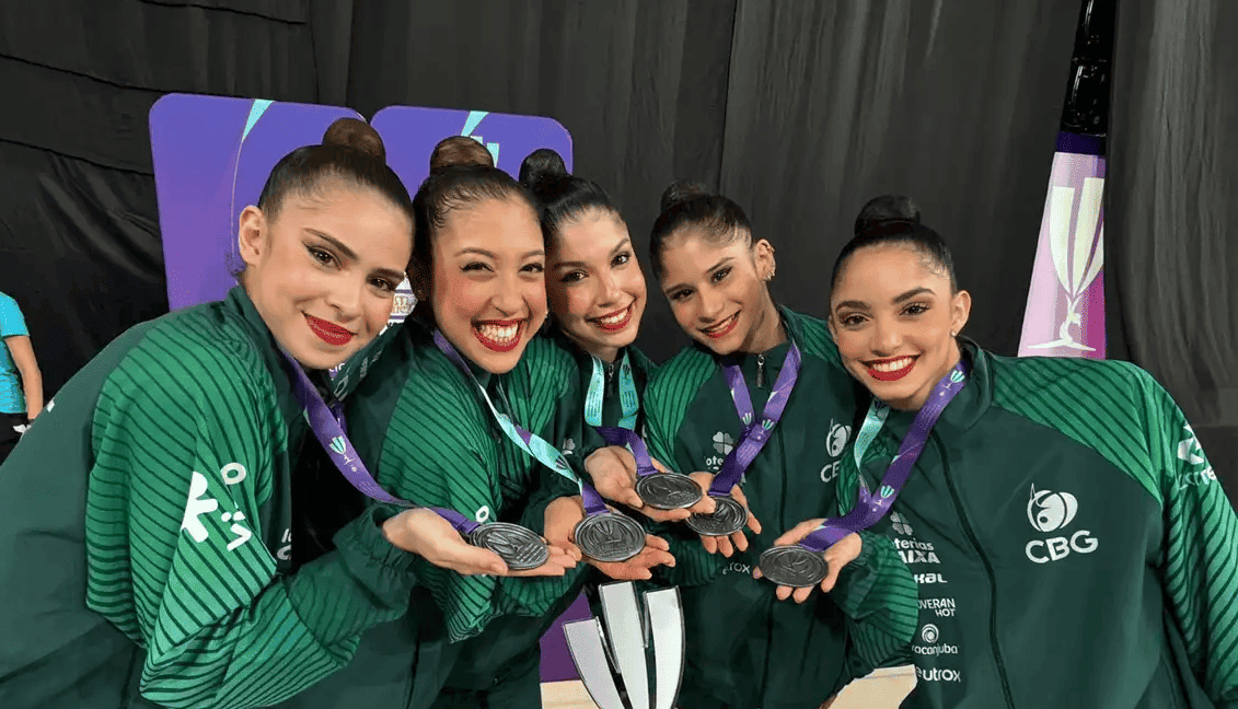 Ginástica Olimpica é prata