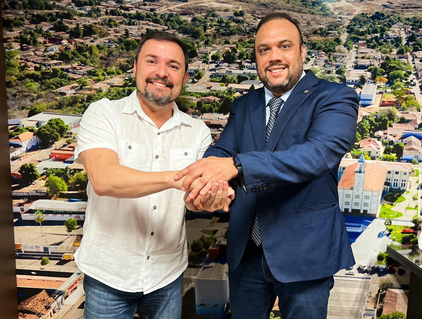 Fábio Novo (PT) e Ziza Carvalho (MDB)