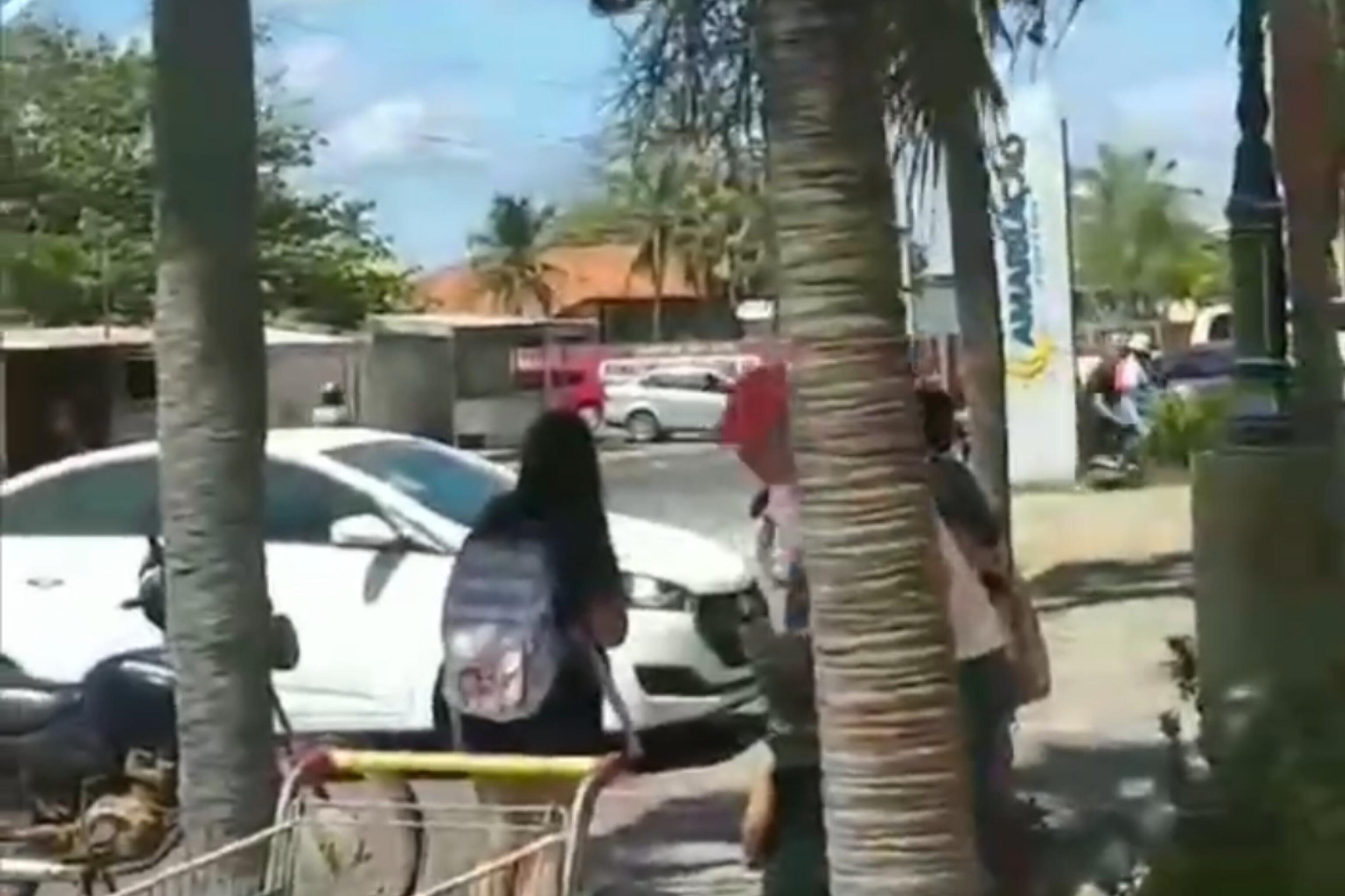 Clientes ficaram em pânico