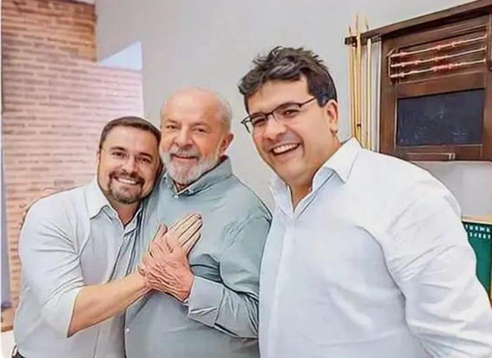 Fábio Novo tem o apoio de Lula e Rafael Fonteles