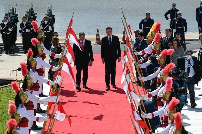 Cerimônia de abertura do ano legislativo em 2023