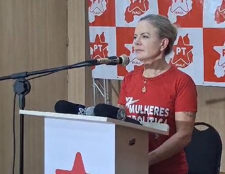Gleisi Hoffman em Teresina