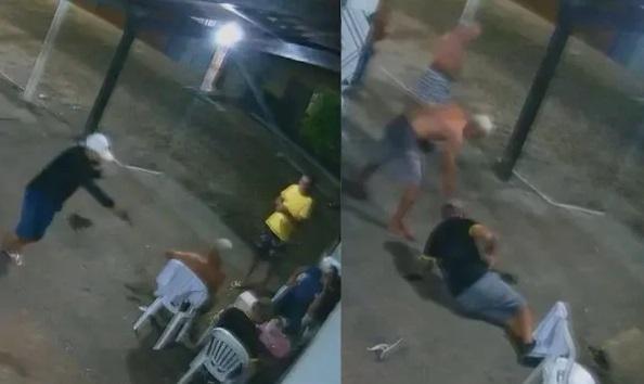 Policial militar foi baleado pelas costas