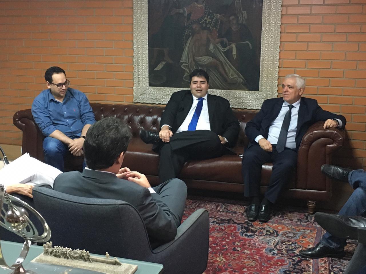 João Ricardo, Wiliam Machado e Themistocles Sampaio