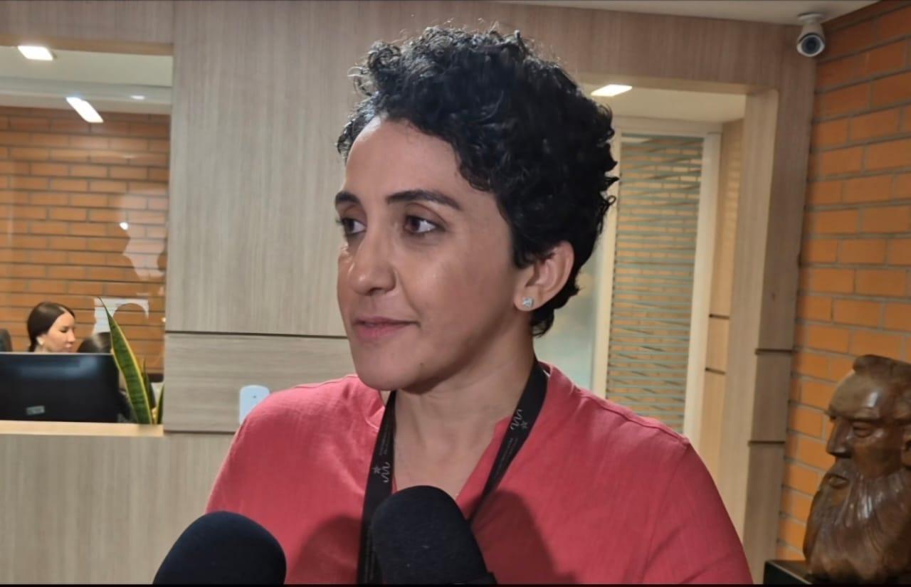 Nayara Costa, da comissão do concurso da Alepi