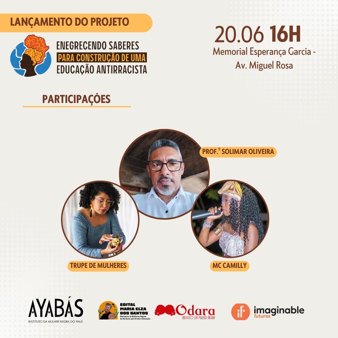 Projeto Enegrecendo Saberes: Para uma construção de uma educação Anti Racista"