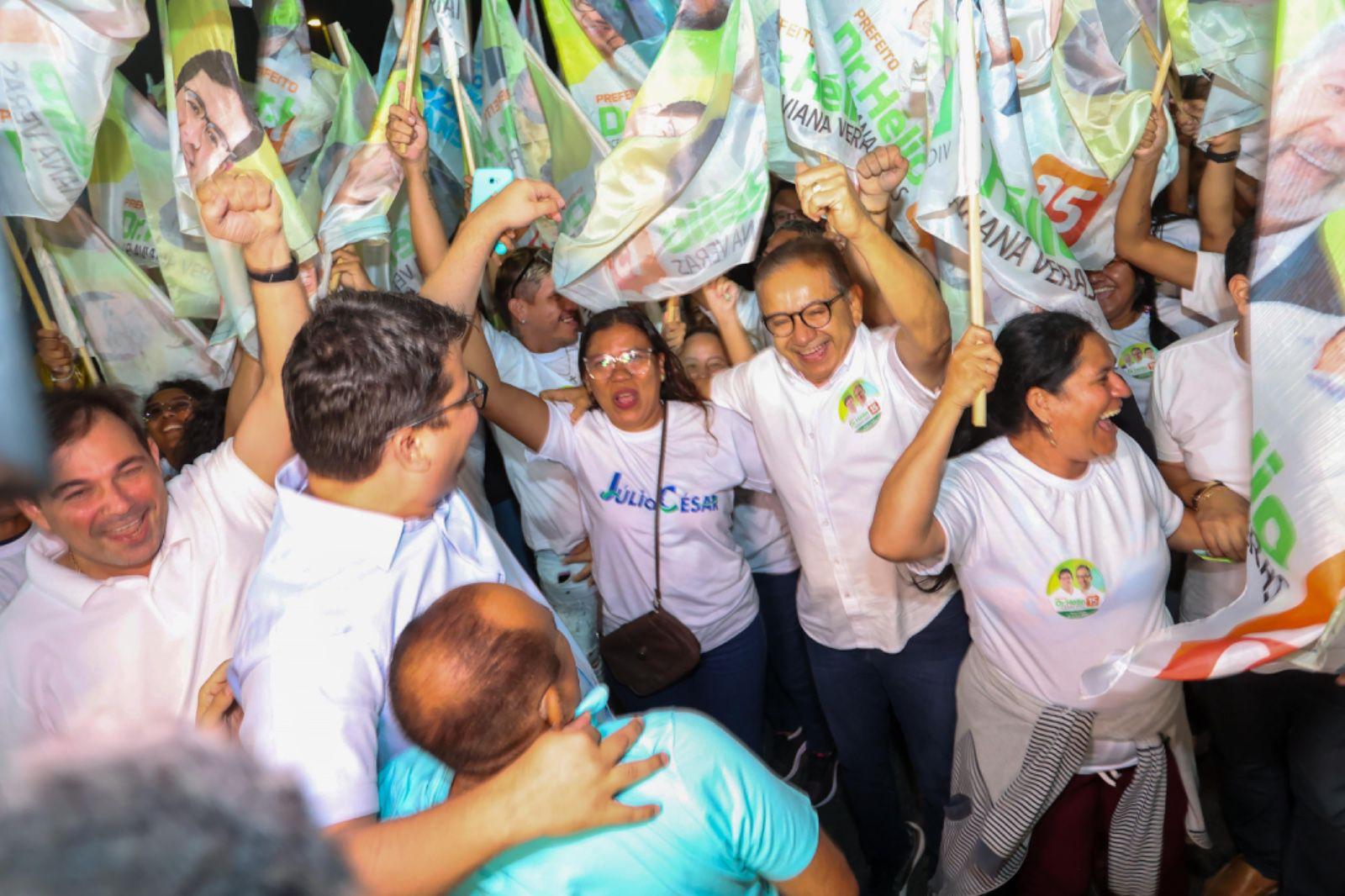 Inauguração do Comitê 15 em Parnaíba para a candidatura de Dr.Hélio (MDB)