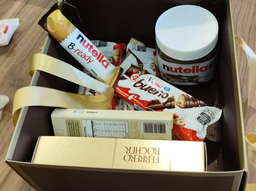 Kit da Ferrero enviado ao Portal Piauí Hoje.Com