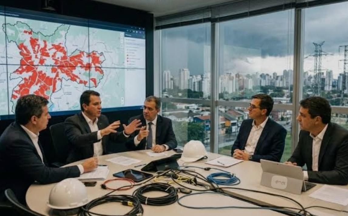 Ministro, governador e prefeito de São Paulo decidem tirar concessão da Enel