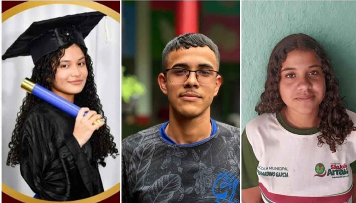 Estudante de destaque de São João do Arraial