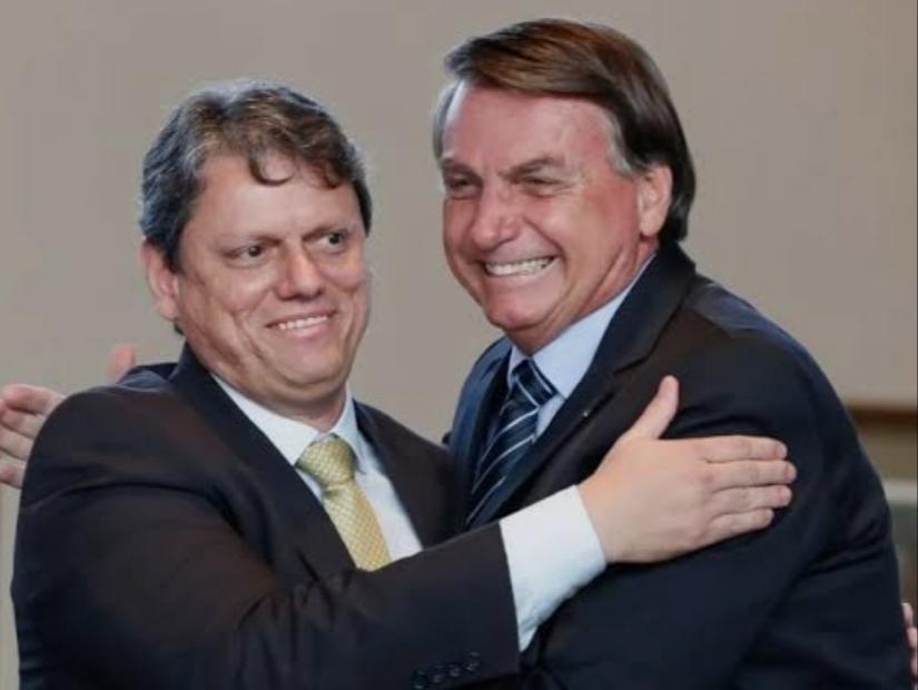 Tarcísio de Freitas e Jair Bolsonaro tiveram apoio de Zettel e Vorcaro