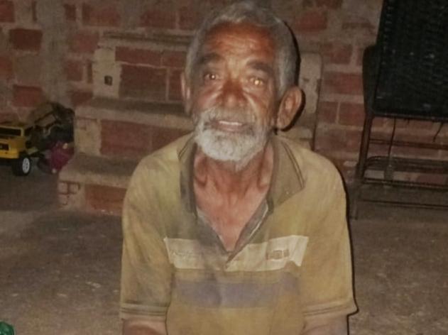 Antônio Edgar estava perdido, mas foi acolhido pela comunidade