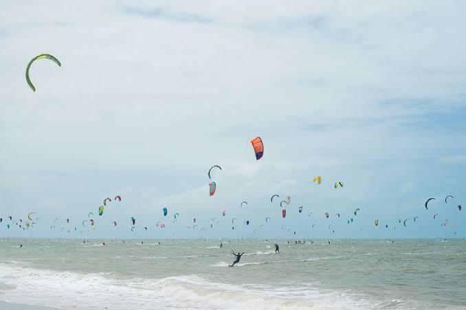 Kitesurfe no Ceará