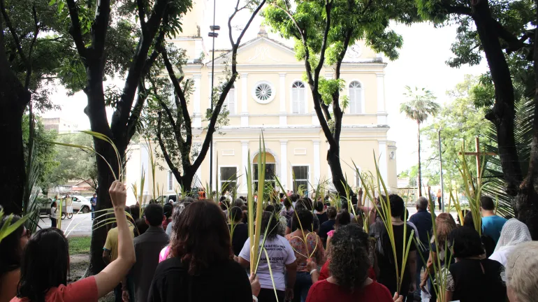 Domingo de Ramos (24) inicia programação da Semana Santa