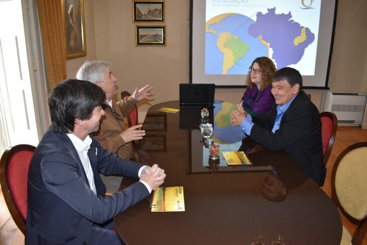 Encontro com empresário
