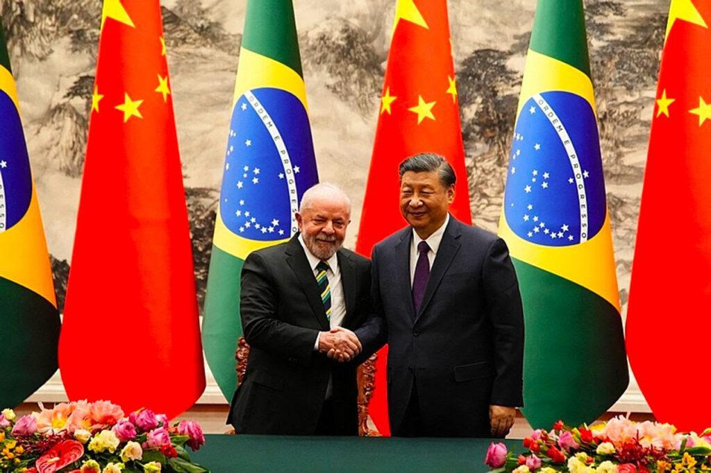 A china é o principal parceiro comercial do Brasil