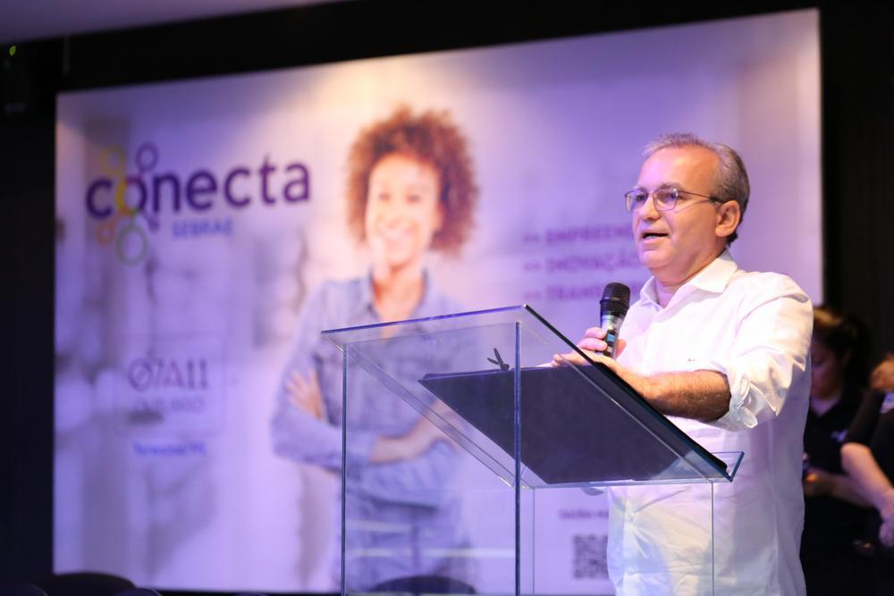Prefeito em evento do Sebrae