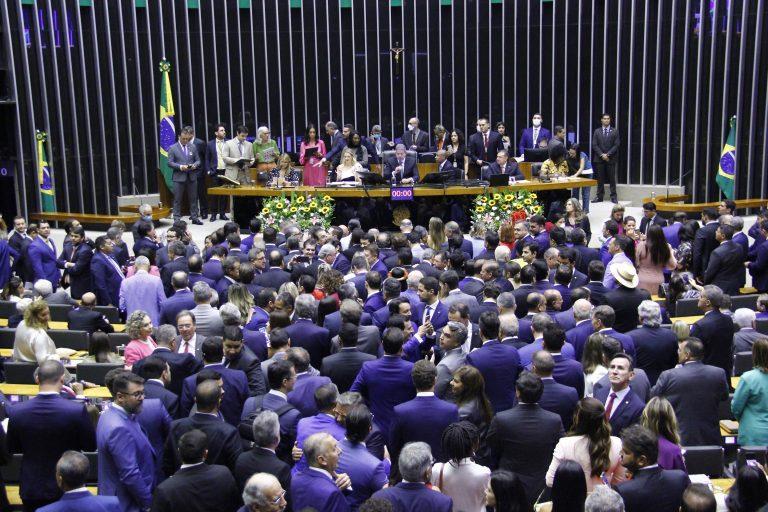 Cerimônia de posse dos deputados federais