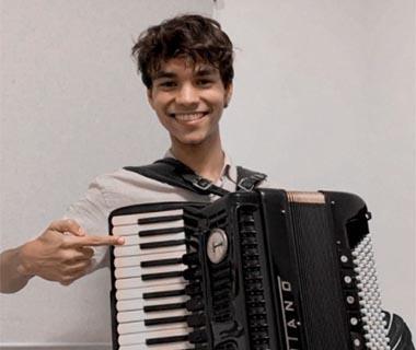 Inácio Botelho recuperou a sua sanfona