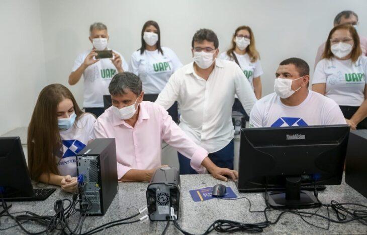 Governador visita reforma do polo da UAPI