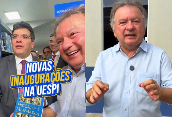 Merlong participa da inauguração do novo prédio da Faculdade Direito da UESPI