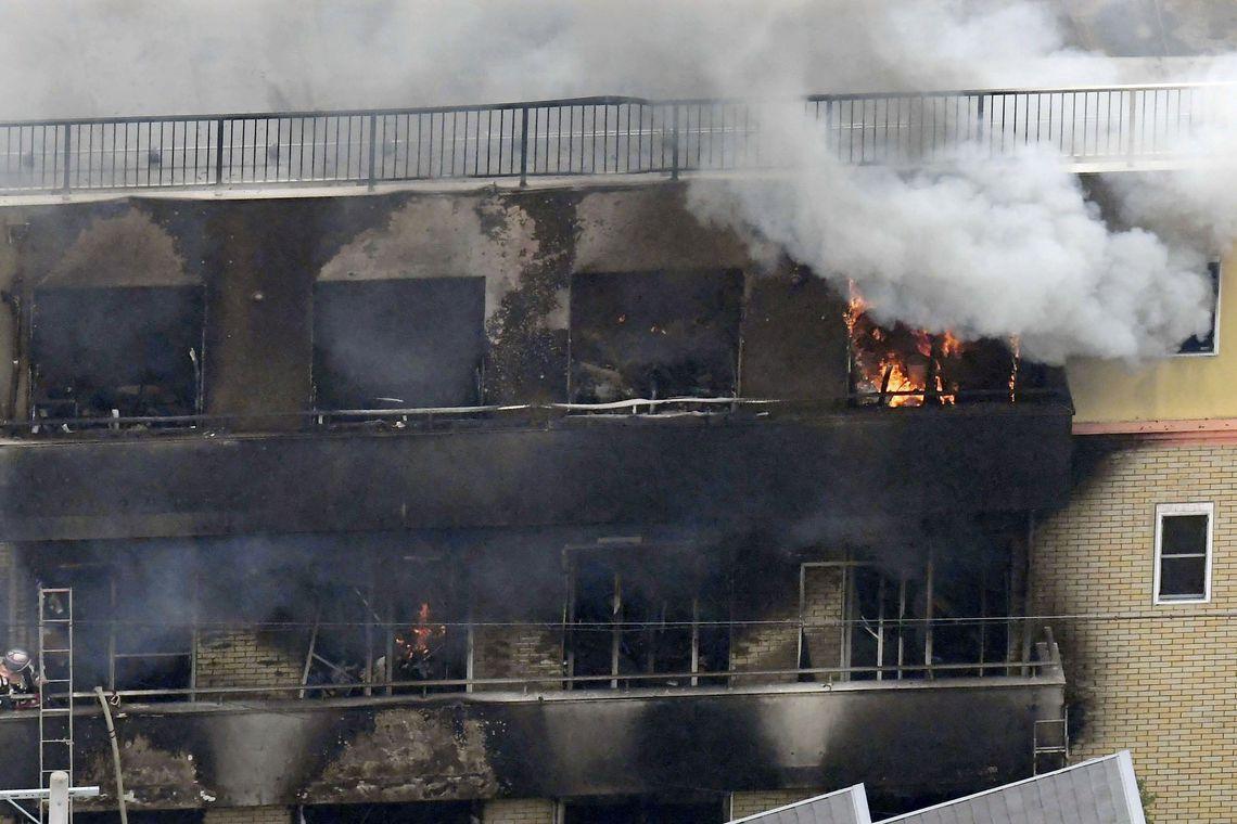 Incêndio no Japão
