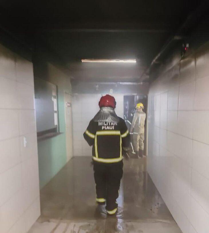 Incêndio no Hospital do Dirceu II