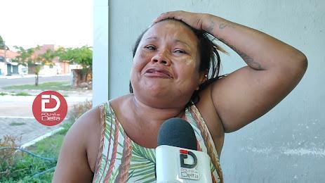 Alessandra, vítima de violência doméstica