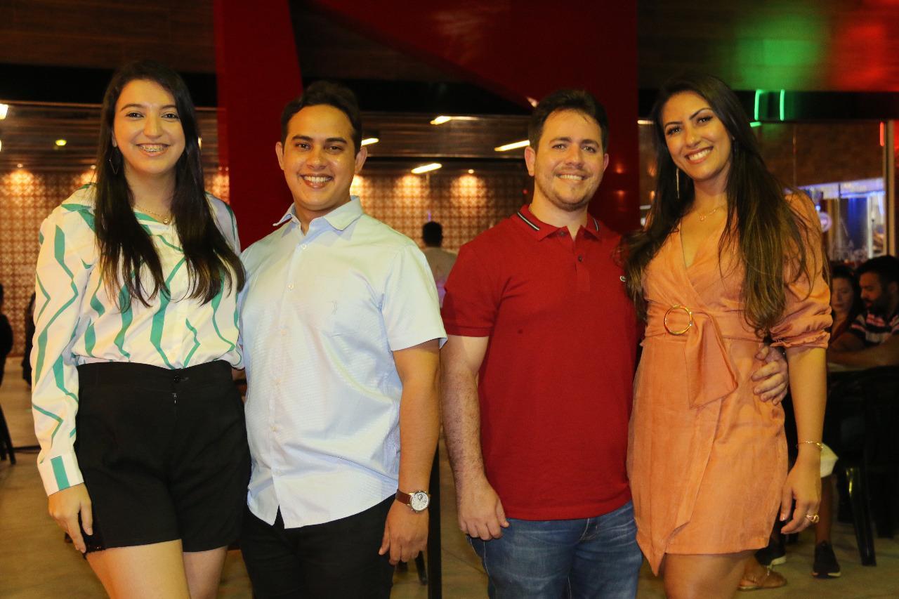 Isabella Meneses, Francisco Almeida, Amaury Cruz e Ceiça Santana