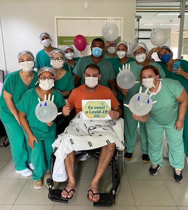 Jeová Alencar teve alta médica após segunda reinfecção por Covid-19