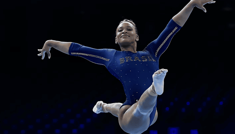 Rebeca Andrade é uma das maiores esperanças de medalha para o Brasil