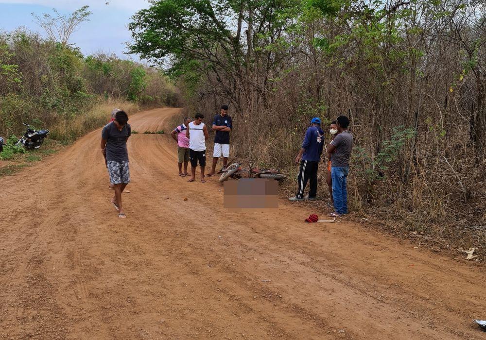 Homem é encontrado morto em estrada na zona rural de Olho D'Água do Piauí