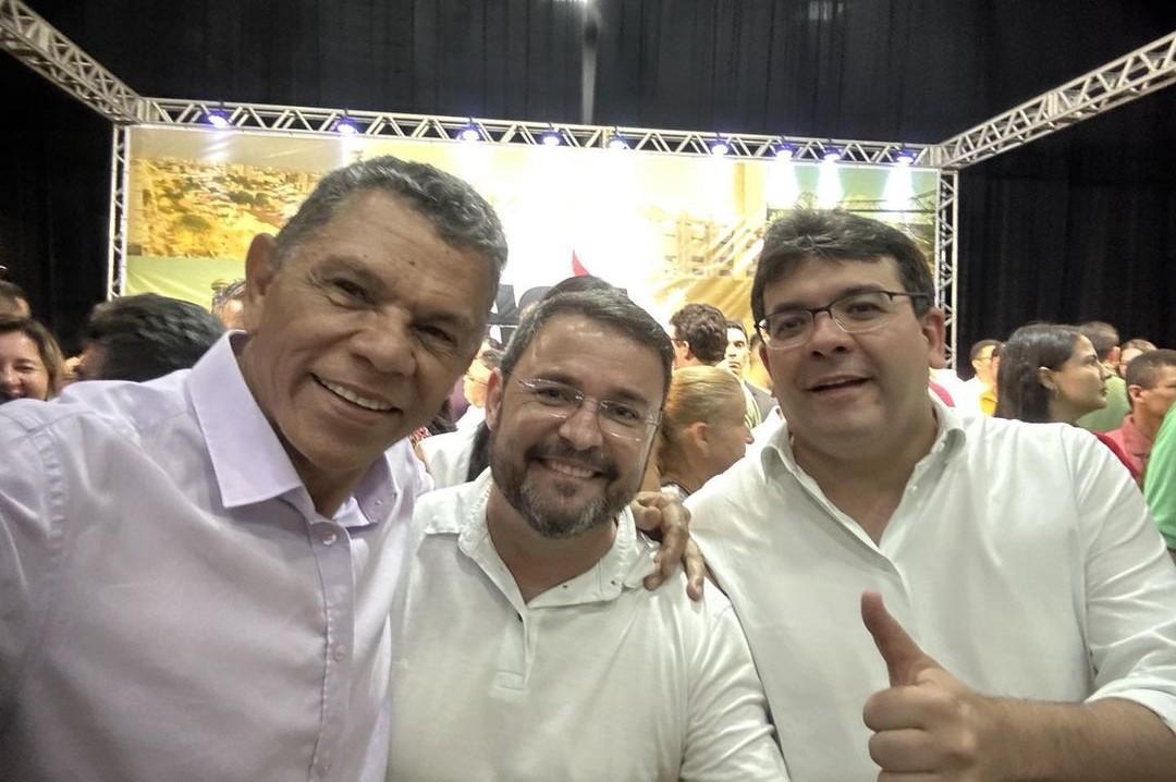 João de Deus, Fábio Novo e Rafael Fonteles
