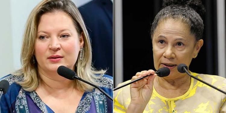 Joice Hasselmann e Regina Sousa