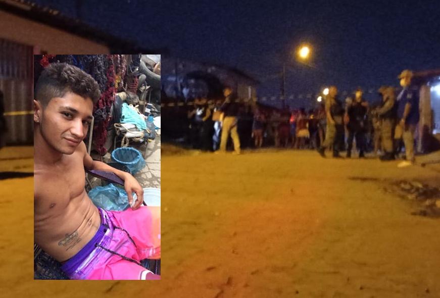 Jovem morto no bairro Três Andares em Teresina