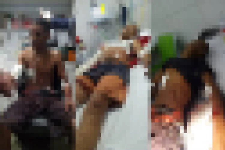 Jovens ficaram gravemente feridos após serem baleados