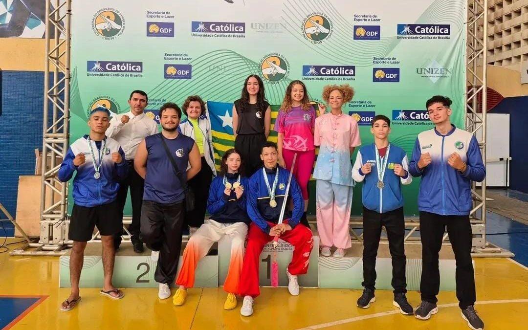 Atletas piauienses que conquistaram medalhas no Campeonato Brasileiro realizado em Brasília