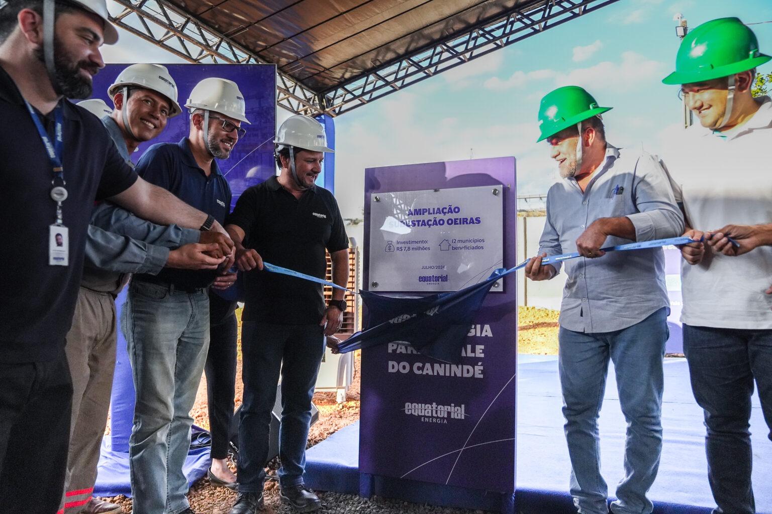 Lançamento da ampliação Subestação Oeiras