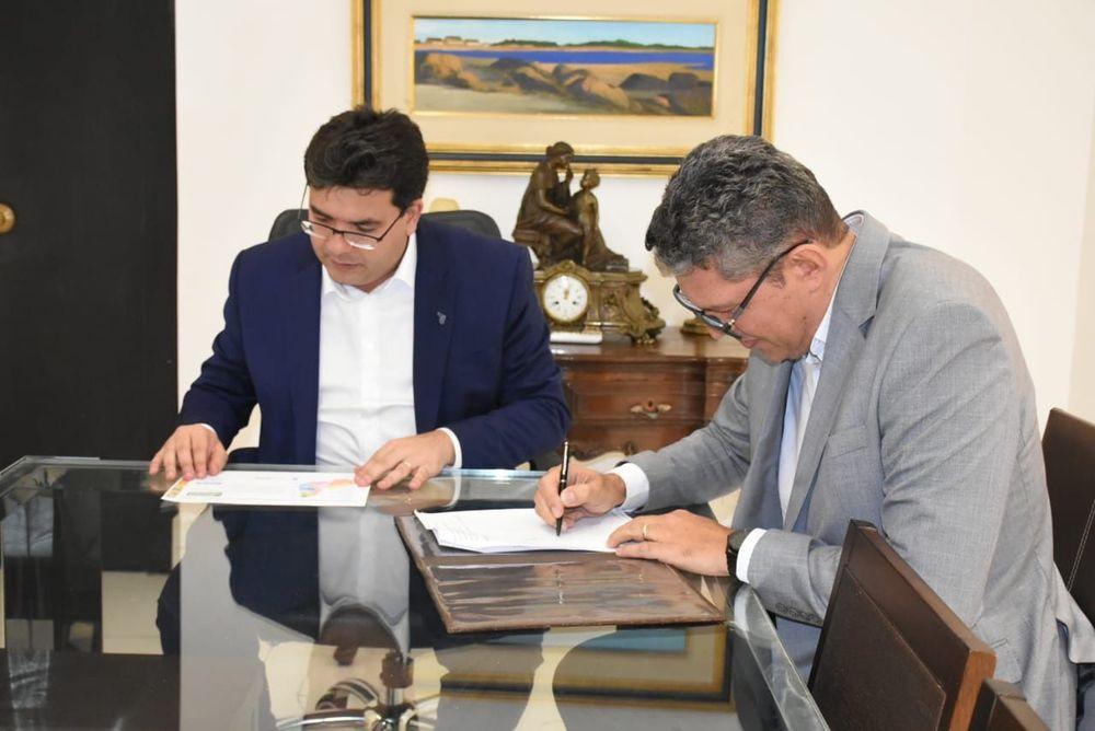 Rafael Fonteles e Pedro Soares Júnior, diretor-científico da FAPEPI