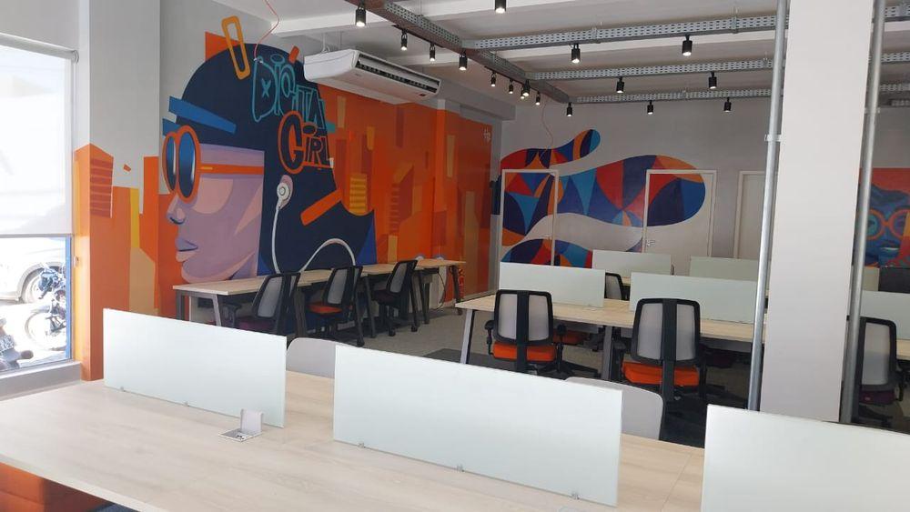Sala do Hub Investe Piauí, em Teresina, voltada ao programa Investe Nelas
