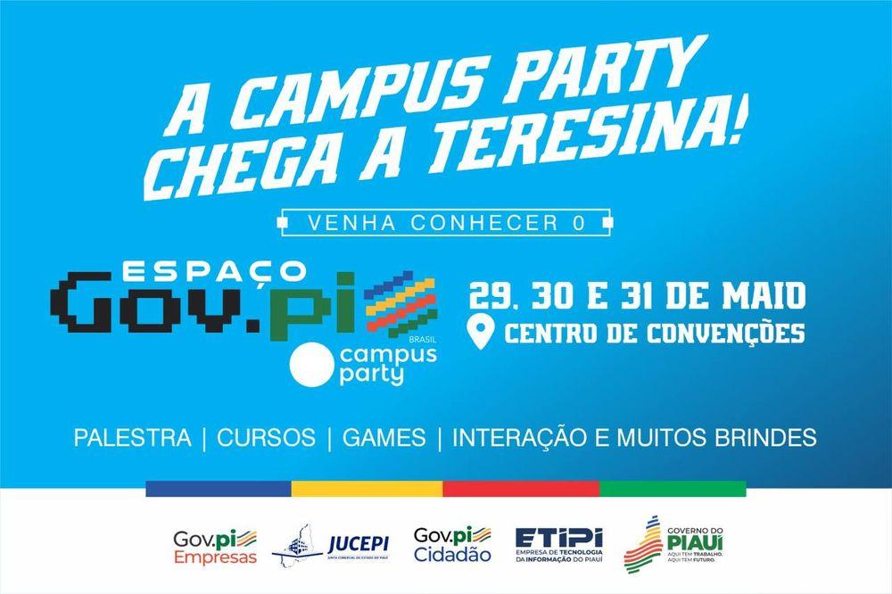 Empresa de Tecnologia da Informação do Piauí vai estar no Campus Party