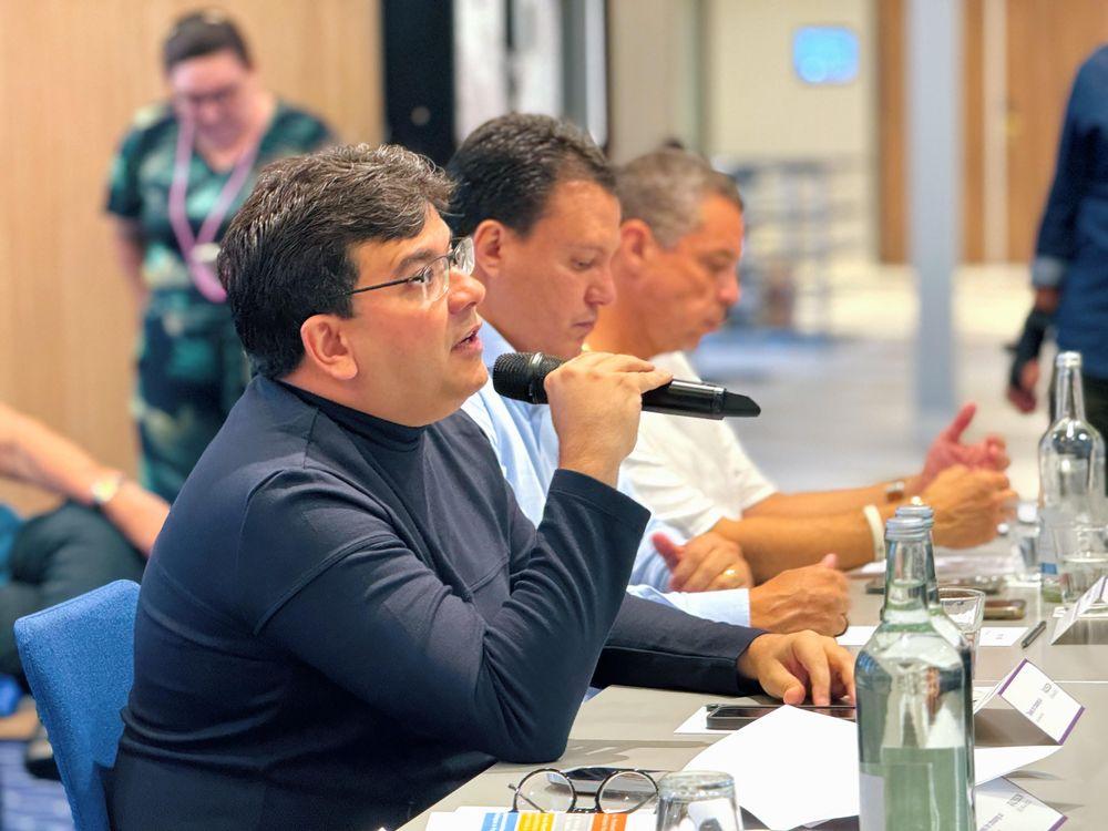 Rafael Fonteles participou do encontro de alinhamento ocorrido em Amsterdam, na Holanda