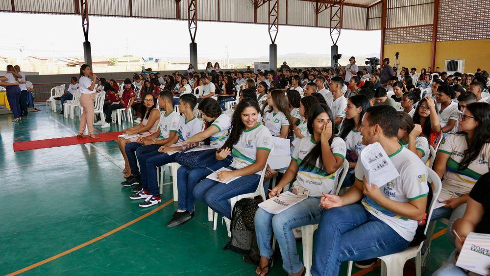 Alunos da rede estadual de ensino do Piauí
