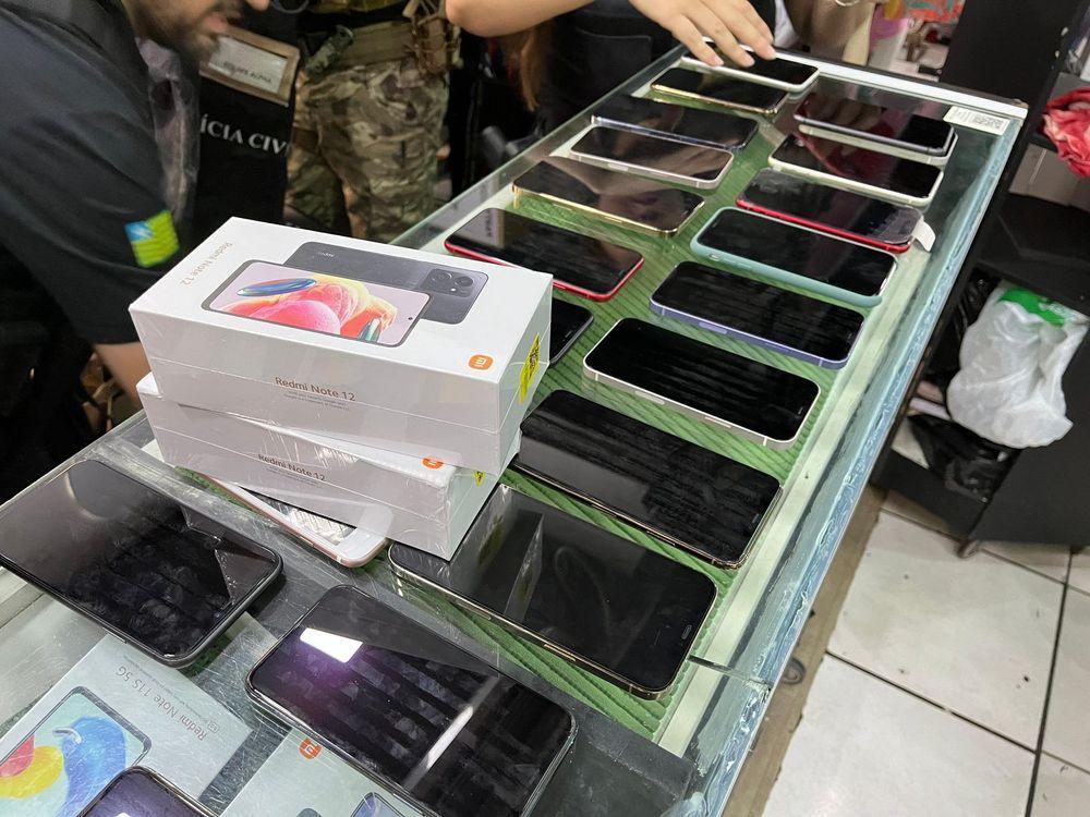Celulares roubados são recuperados pela SSP