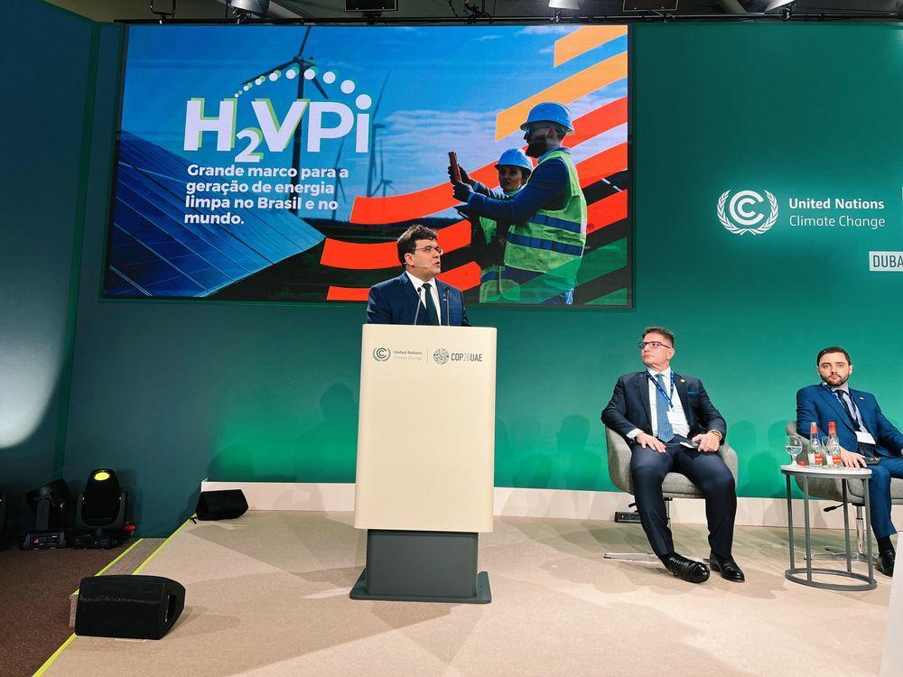 Rafael Fontles na COP 28