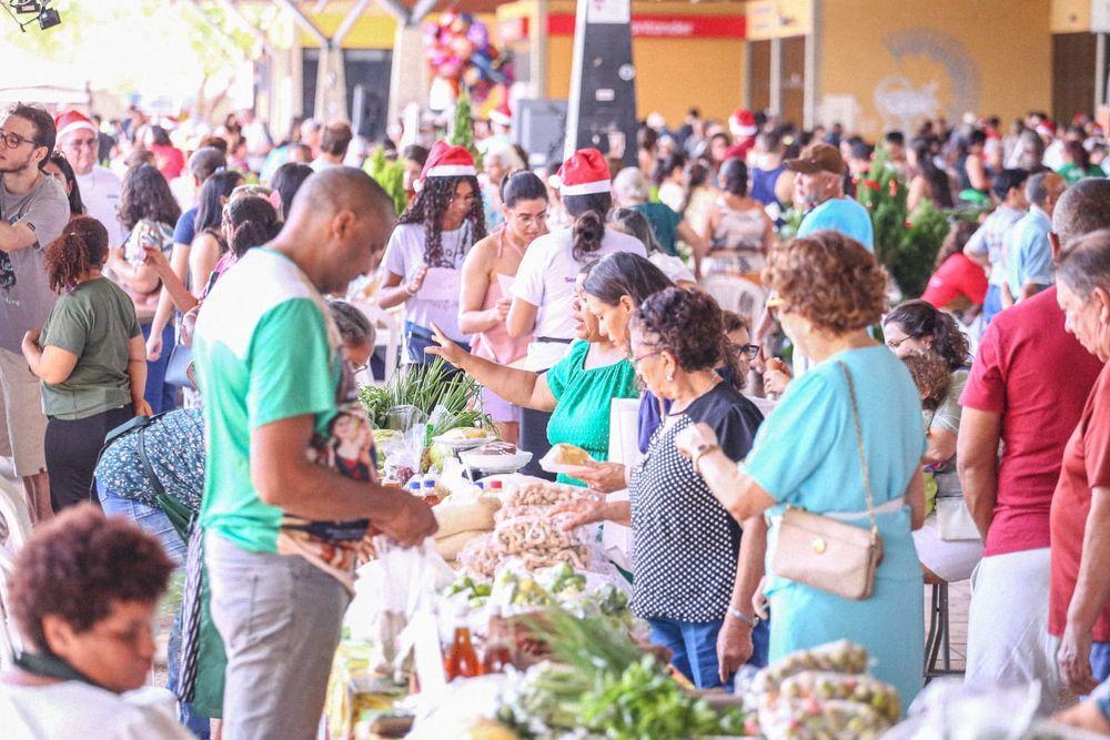 A feira promove a diversidade cultural, a agroecologia e a segurança alimentar