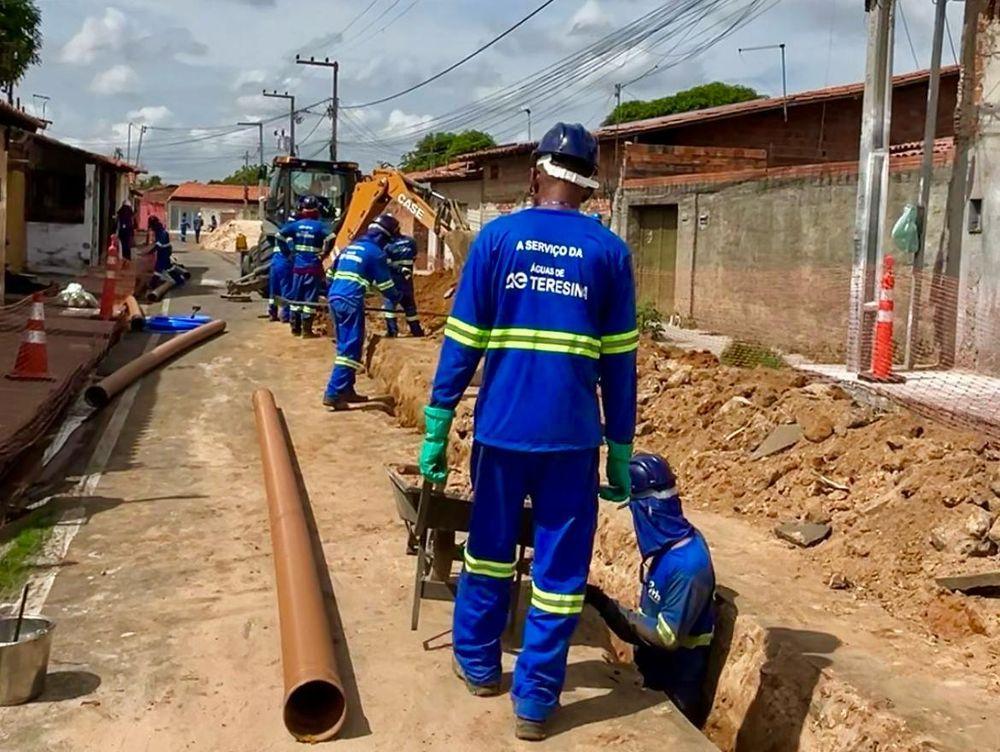 As obras acontecem desde maio do ano passado