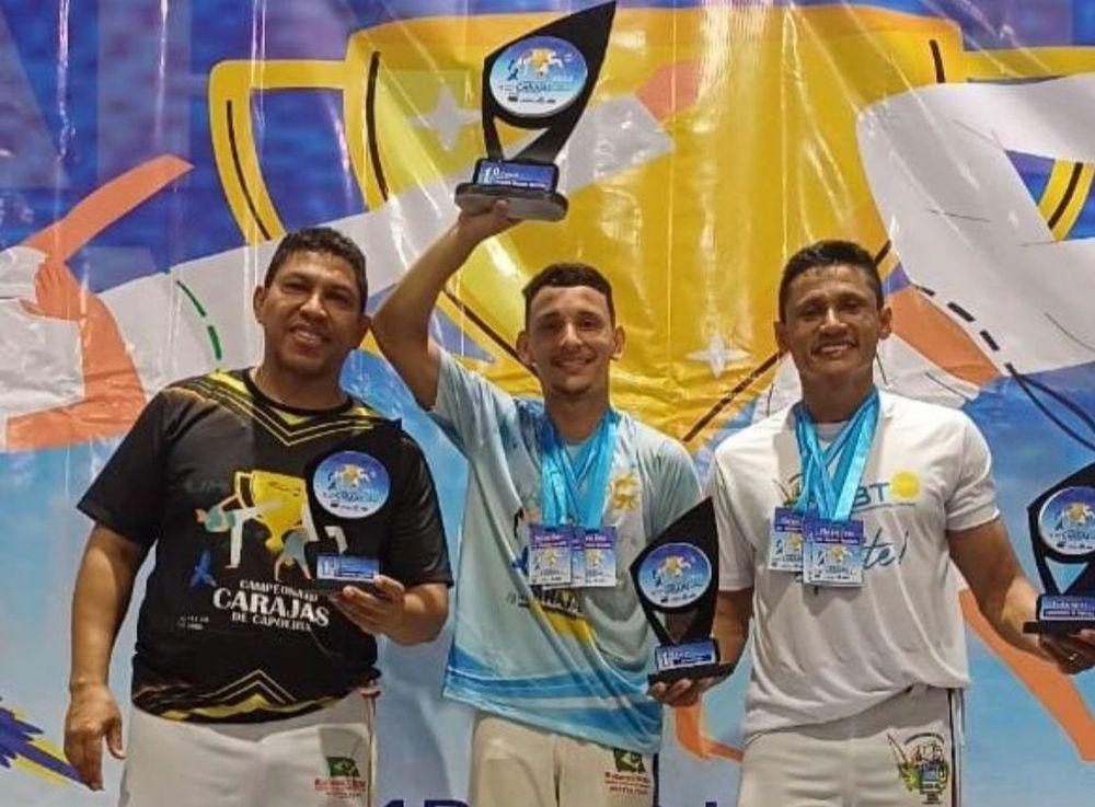 Luís Filipe, o Foguinho, conquistou três títulos de campeão nas categorias absoluto, graduado e solo
